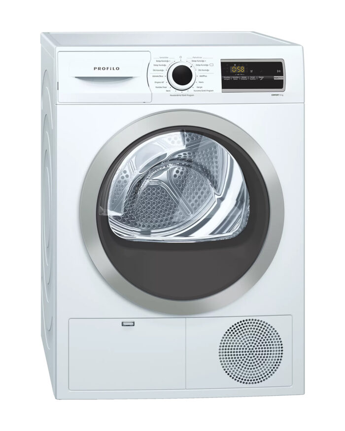 Profilo KM8610HTR Isı Pompalı Kurutma Makinesi 8 Kg